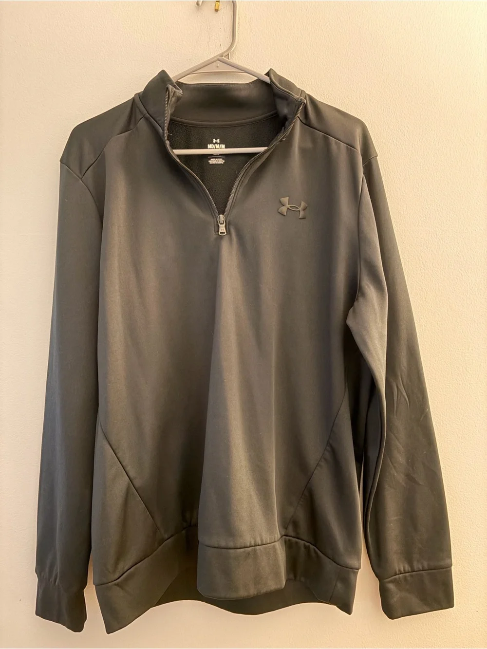 Under Armour Men's Black Performance Quarter-Zip Pullover